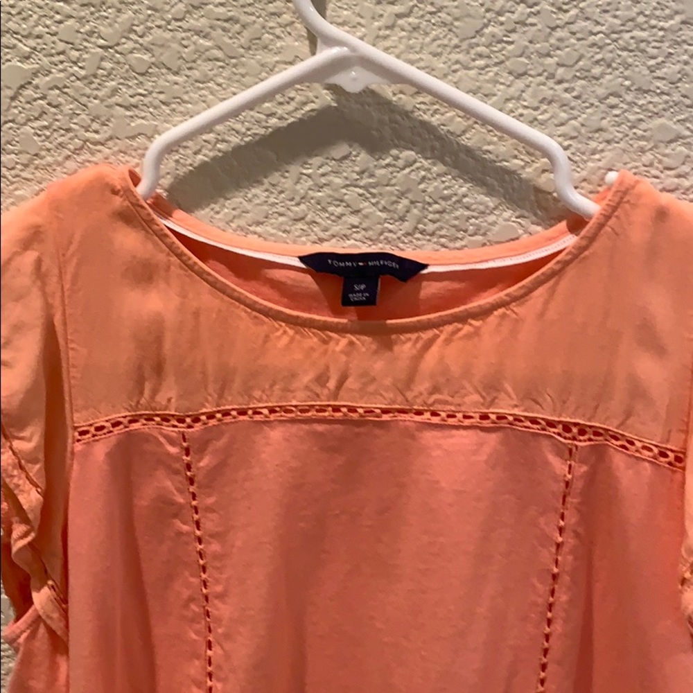 Peach-colored top. - Picture 2 of 3